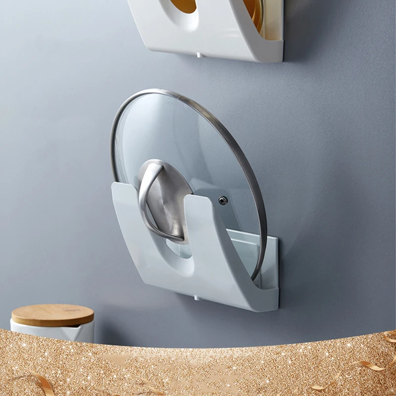 Kitchen Organizer Pot Lid Rack Wall-mounted Household Sitting Type Pan Lid Shelf Cover Stand Kitchen Accessories
Kitchen Organizer Pot Lid Rack Wall-mounted Household Sitting Type Pan Lid Shelf Cover Stand Kitchen Accessories