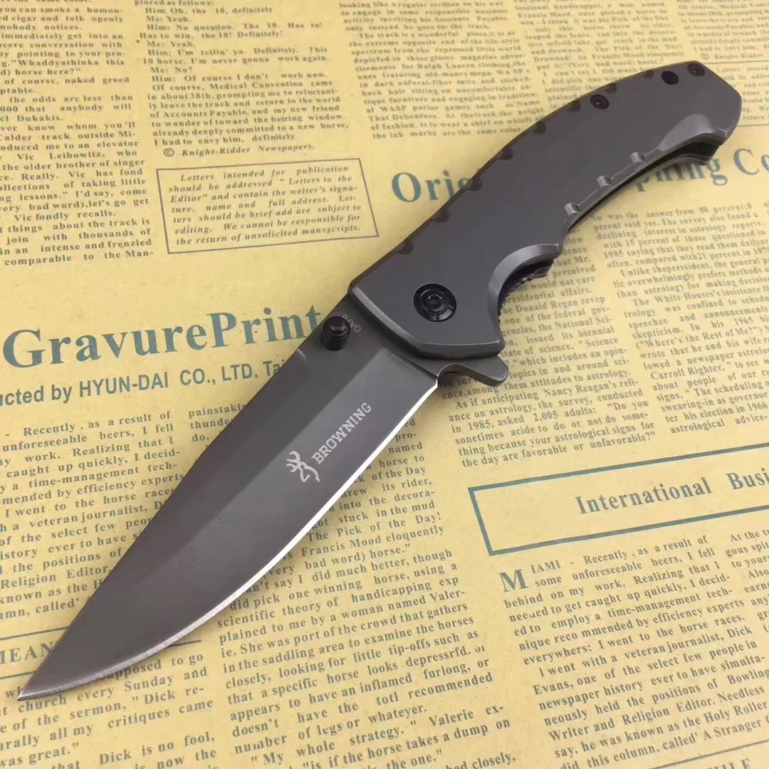 Browning DA78 Folding Knife 5Cr15Mov Titanium Blade Outdoor Camping Hunting Survival Tactical Utility Pocket EDC Tool Knives
Browning DA78 Folding Knife 5Cr15Mov Titanium Blade Outdoor Camping Hunting Survival Tactical Utility Pocket EDC Tool Knives
