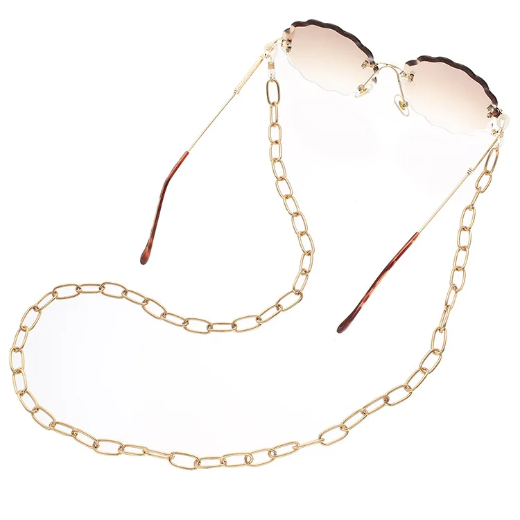 1pc 2020 New Fashion Women Paperclip Face Mask Chain Necklace Eyeglasses Neck Chain Sunglasses Holder Strap Mask Rope With Clip
1pc 2020 New Fashion Women Paperclip Face Mask Chain Necklace Eyeglasses Neck Chain Sunglasses Holder Strap Mask Rope With Clip
