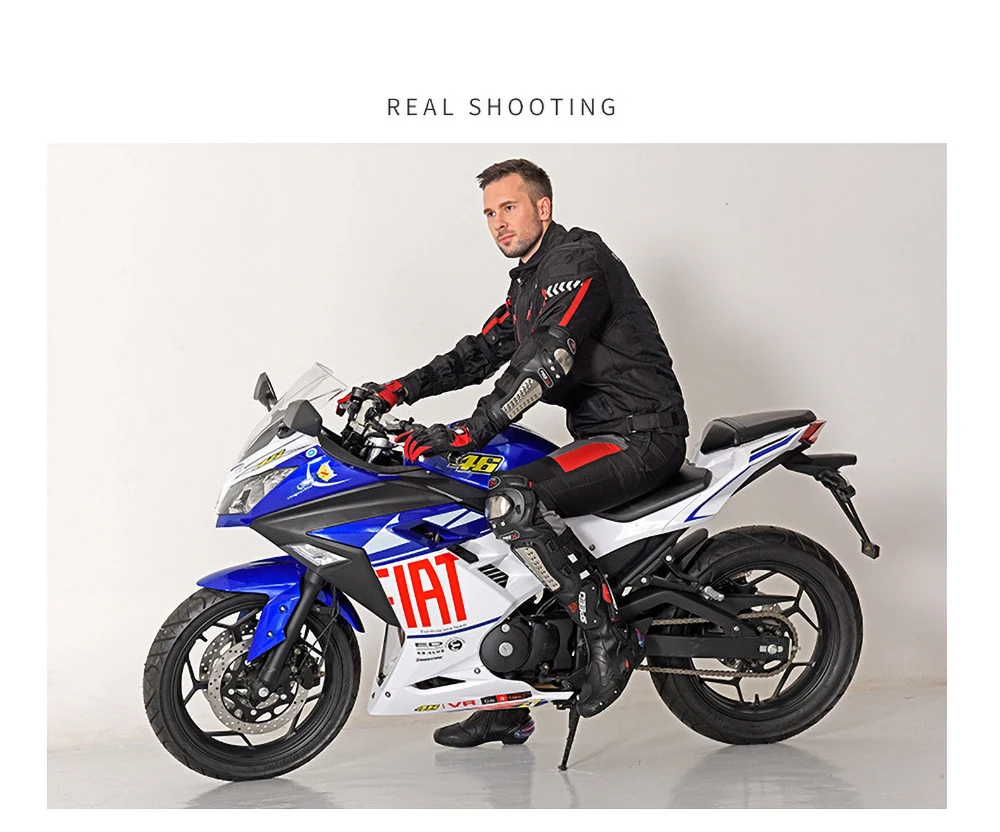 Motorcycle Riding Protective Gear Knee Pads Elbow Pads Four-Piece Stainless Steel Breathable Riding Protective Gear Off-Road
Motorcycle Riding Protective Gear Knee Pads Elbow Pads Four-Piece Stainless Steel Breathable Riding Protective Gear Off-Road