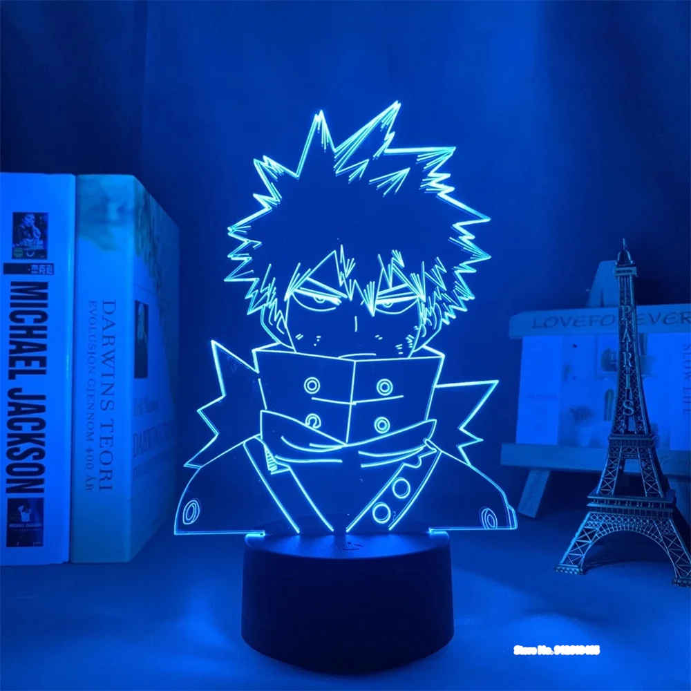 3D Led Glow-in-the-dark Japanese Animation My Hero Academic Pattern Bedroom Decoration Birthday Gift Color Changing Lamp
3D Led Glow-in-the-dark Japanese Animation My Hero Academic Pattern Bedroom Decoration Birthday Gift Color Changing Lamp
