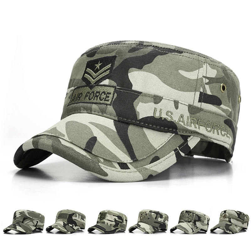 Leisure Sports Duck Tongue Cap Men's Custom Flat Top Hat Women's Outdoor Camouflage Hat Military Uniform Hats Cap Camouflaged
Leisure Sports Duck Tongue Cap Men's Custom Flat Top Hat Women's Outdoor Camouflage Hat Military Uniform Hats Cap Camouflaged