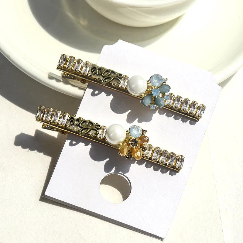 High Quality Luxury Pearl Crystal Flower Girl Women Hair Clip Hairband Bobby Pin Barrette Hairpins Headdress Beauty Accessories
High Quality Luxury Pearl Crystal Flower Girl Women Hair Clip Hairband Bobby Pin Barrette Hairpins Headdress Beauty Accessories