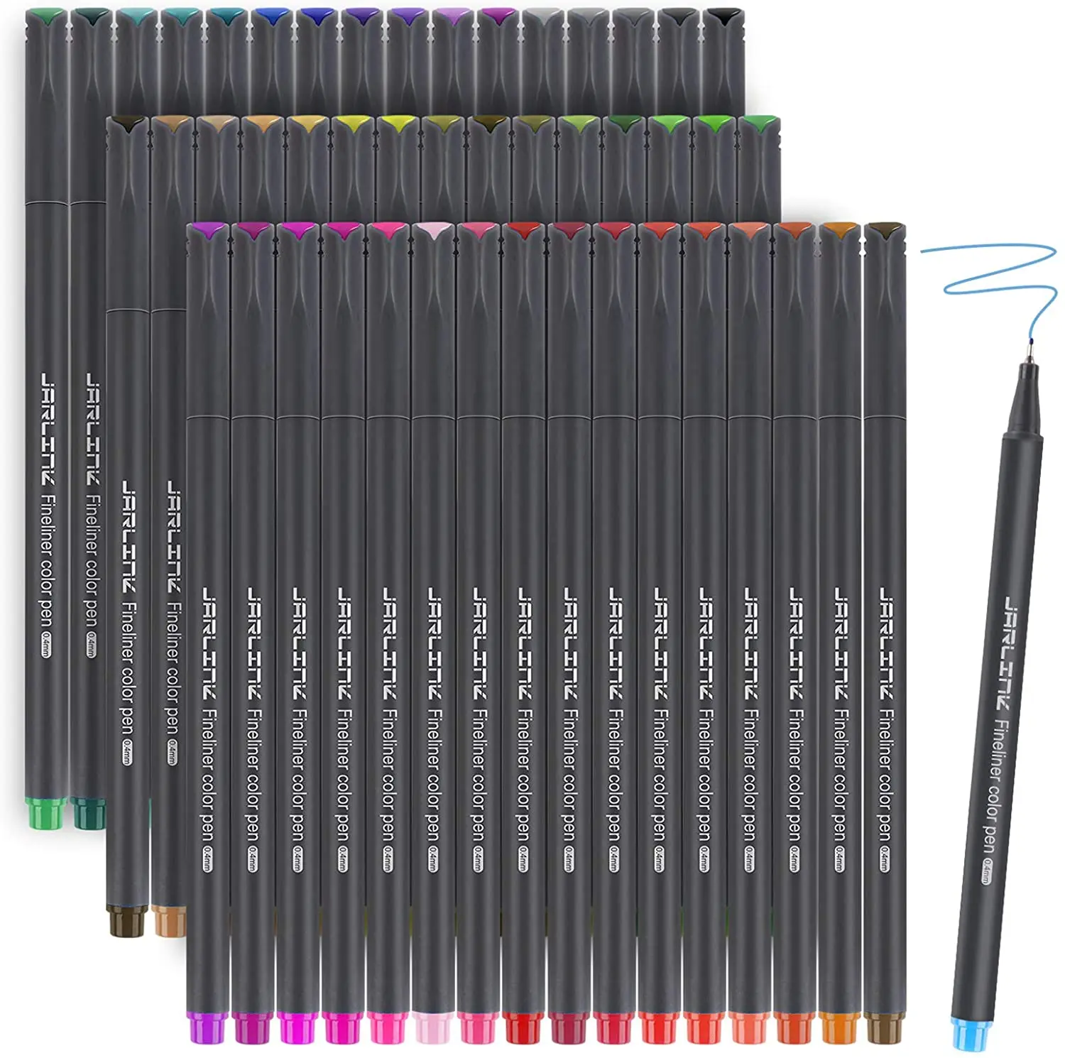 48 Pack of Fineliner 0.4mm Color Pens Fine Tip Markers for Art Supplies Bible Journaling, Drawing Fine Line Point Marker Pen Set
48 Pack of Fineliner 0.4mm Color Pens Fine Tip Markers for Art Supplies Bible Journaling, Drawing Fine Line Point Marker Pen Set