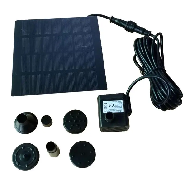 Pool Pond Water Sprinkler Solar Powered Water Fountain Sprayer With Water Pump & 3 Spray Heads Waterfall Outdoor Bird Bath
Pool Pond Water Sprinkler Solar Powered Water Fountain Sprayer With Water Pump & 3 Spray Heads Waterfall Outdoor Bird Bath