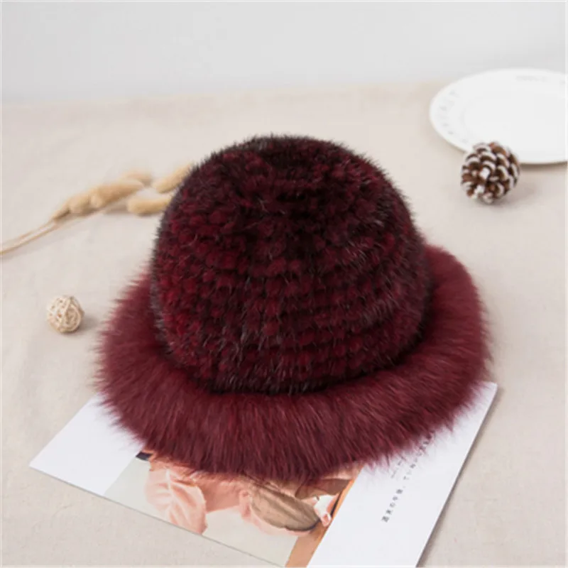 2019 Fashion Fur Woven Sun Hat Mink Knit Plus Fox Fur Hat Along The Hat Handmade Warm Fur Knit Hat
2019 Fashion Fur Woven Sun Hat Mink Knit Plus Fox Fur Hat Along The Hat Handmade Warm Fur Knit Hat
