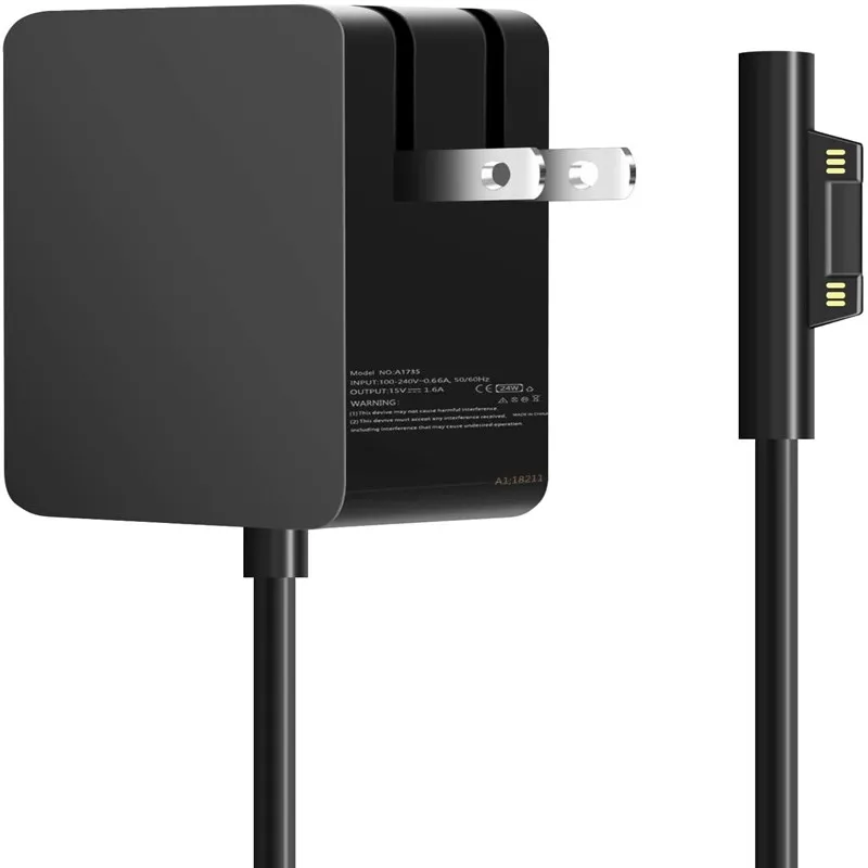 Питание адаптер 24W 15V 1.6A совместим с поверхностью Go/Go 2 Surface Pro 4 Core m3 Surface Pro 3 Core m3 Surface Pro 2017
Питание адаптер 24W 15V 1.6A совместим с поверхностью Go/Go 2 Surface Pro 4 Core m3 Surface Pro 3 Core m3 Surface Pro 2017