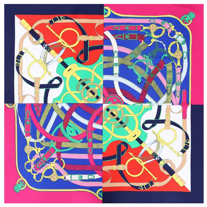 Chinese Natural Silk Scarf for Women Printed Bright Color Stitching Silk Soft High Quality Wrap Shawl Square 100*100cm 5 Color
Chinese Natural Silk Scarf for Women Printed Bright Color Stitching Silk Soft High Quality Wrap Shawl Square 100*100cm 5 Color