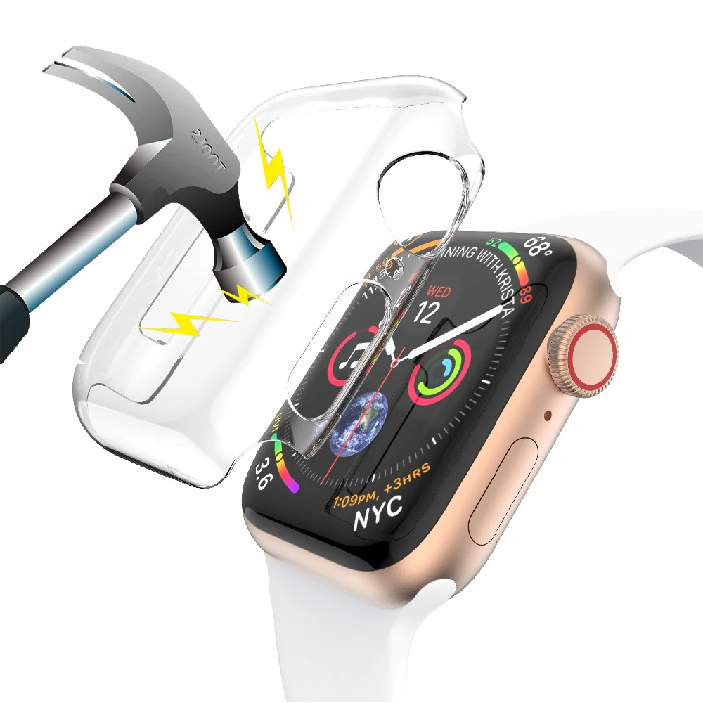 Чехол для apple watch band Series 6 se 4 3 5 iwatch 42 мм 38 мм 44 мм 40 мм, прозрачная защита экрана, водонепроницаемый бампер
Чехол для apple watch band Series 6 se 4 3 5 iwatch 42 мм 38 мм 44 мм 40 мм, прозрачная защита экрана, водонепроницаемый бампер