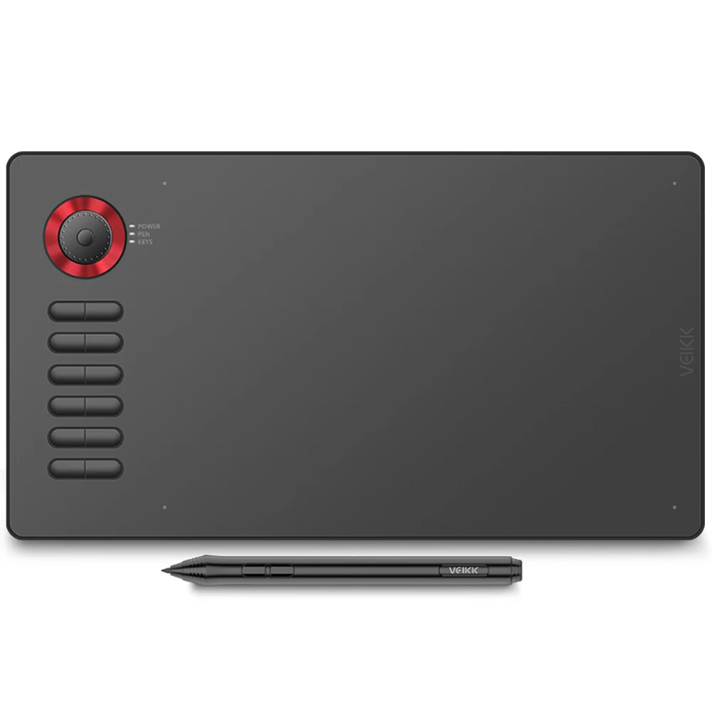 VEIKK A15 Pro Graphic Tablet of 10 x 6 Inch Digital Drawing Tablet with 12 Keys and Scroll wheel for PC Laptop
VEIKK A15 Pro Graphic Tablet of 10 x 6 Inch Digital Drawing Tablet with 12 Keys and Scroll wheel for PC Laptop