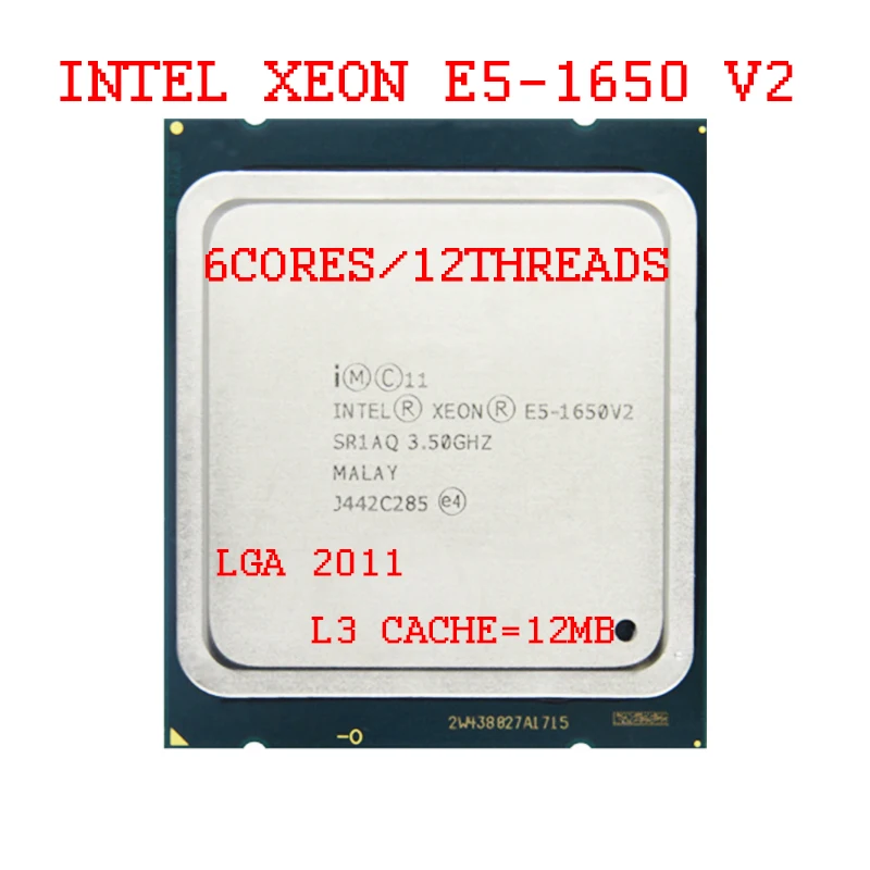 Intel Xeon E5 1650 V2 Processor 3.5GHz 6 Core 12MB Cache Socket LGA2011 Desktop DIY CPU
Intel Xeon E5 1650 V2 Processor 3.5GHz 6 Core 12MB Cache Socket LGA2011 Desktop DIY CPU