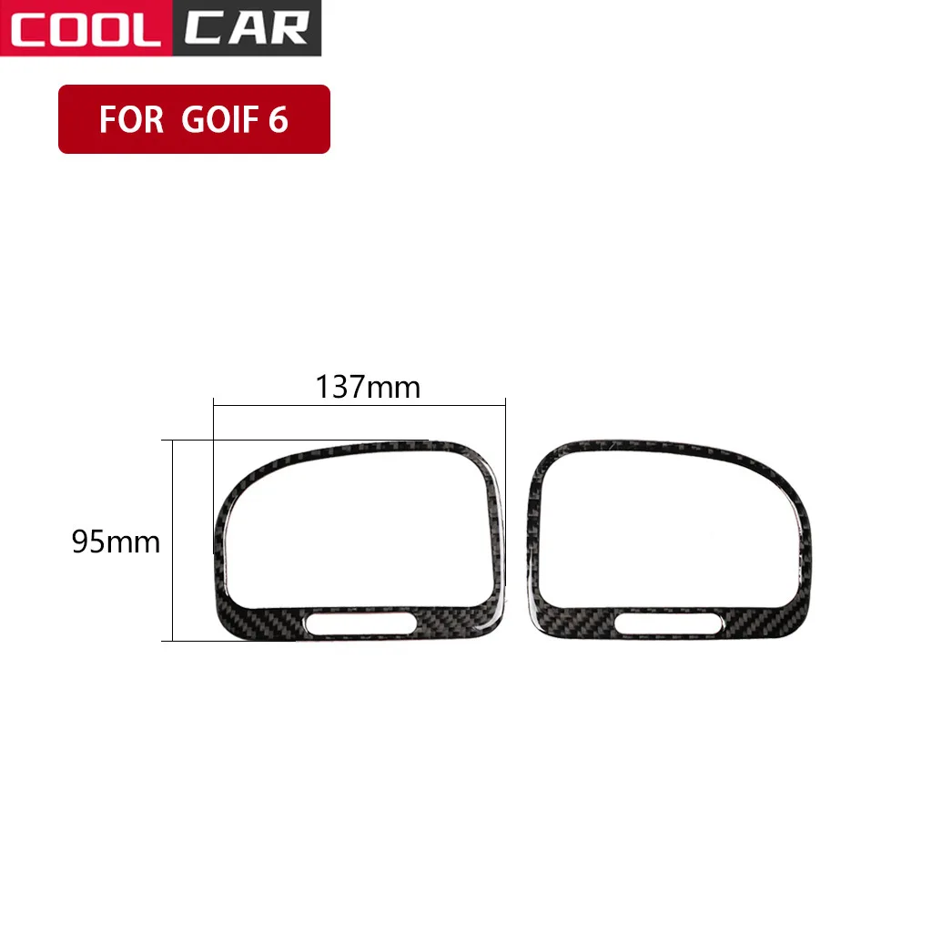For VW Volkswagen Golf 6 Center Control Left and Right Air Outlet Plate Carbon Fiber Decorative Paste Auto Interior Accessories
For VW Volkswagen Golf 6 Center Control Left and Right Air Outlet Plate Carbon Fiber Decorative Paste Auto Interior Accessories