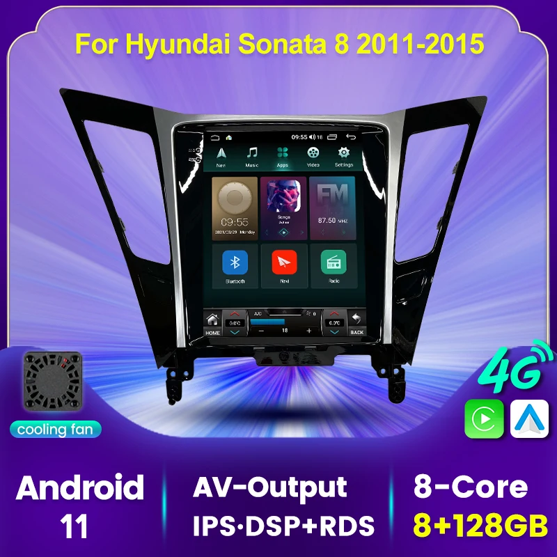 Автомобильная аудиосистема RDS DSP Android 11 8G + 128G, автомобильный видеоплеер, автомобильный мультимедийный плеер для hyundai sonata 8, навигация GPS, без DVD
Автомобильная аудиосистема RDS DSP Android 11 8G + 128G, автомобильный видеоплеер, автомобильный мультимедийный плеер для hyundai sonata 8, навигация GPS, без DVD