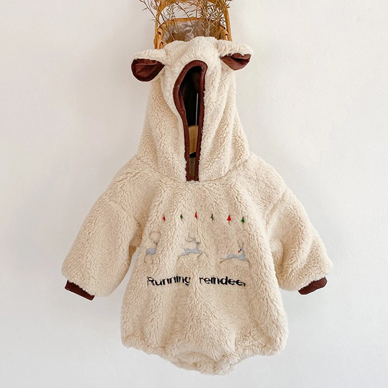 Christmas Cartoon Warm Clothes Winter Toddler Baby Girl Bathrobe Hooded Cap Romper Infant Baby Girls Jumpsuit
Christmas Cartoon Warm Clothes Winter Toddler Baby Girl Bathrobe Hooded Cap Romper Infant Baby Girls Jumpsuit