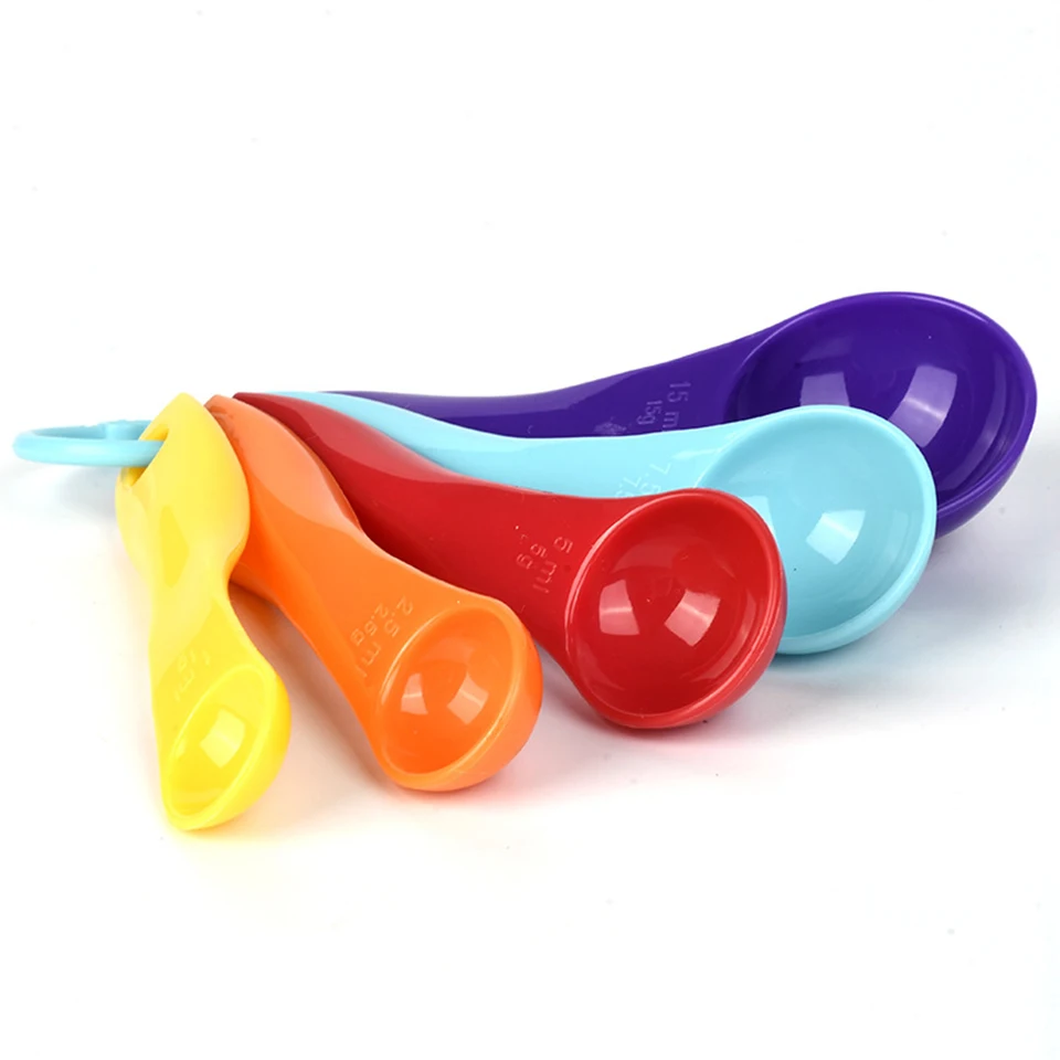 5pcs Plastic Measuring Cups 1ml 2.5ml 5ml 7.5ml 15ml Measuring Spoons Set for flour oil liquid
5pcs Plastic Measuring Cups 1ml 2.5ml 5ml 7.5ml 15ml Measuring Spoons Set for flour oil liquid