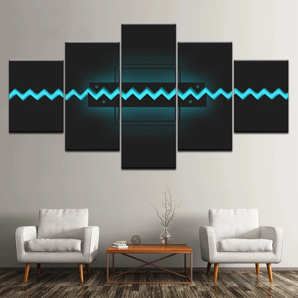 5 Pieces Wall Art Canvas Painting Game Logo Poster Modern Living Room Bedroom Pictures Home Decoration Modular Framework
5 Pieces Wall Art Canvas Painting Game Logo Poster Modern Living Room Bedroom Pictures Home Decoration Modular Framework