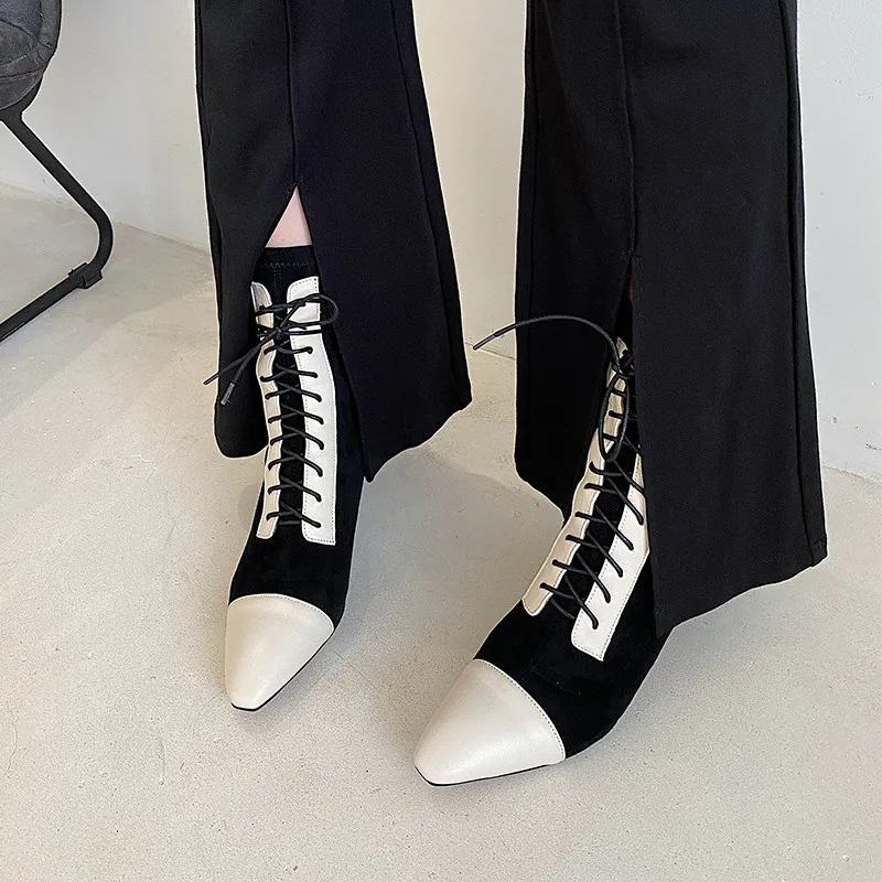 MORAZORA 2020 New arrival fashion ankle boots genuine leather boots pointed toe high heels mixed colors women boots
MORAZORA 2020 New arrival fashion ankle boots genuine leather boots pointed toe high heels mixed colors women boots