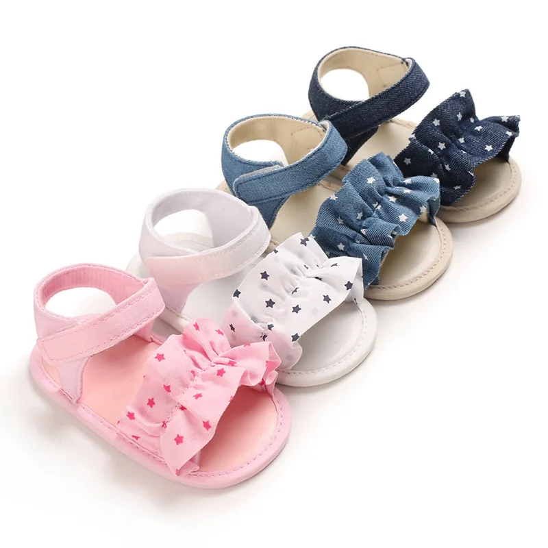 New 2021 Newborn Shoes Sports Soft Soled Walking Shoes Summer Style Striped Bow Sandals Baby Girl Shoes
New 2021 Newborn Shoes Sports Soft Soled Walking Shoes Summer Style Striped Bow Sandals Baby Girl Shoes