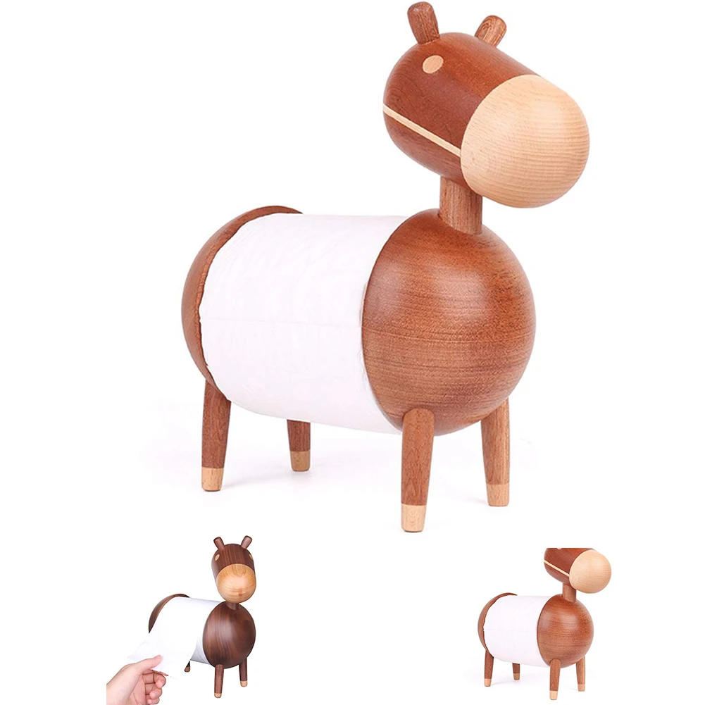 Home Toilet Rack Little Donkey Paper Towel Holder Organizer Wooden Cartoon Crafts Living Room Bathroom Ornaments Kitchen
Home Toilet Rack Little Donkey Paper Towel Holder Organizer Wooden Cartoon Crafts Living Room Bathroom Ornaments Kitchen