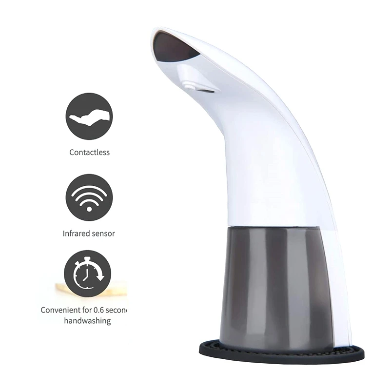 Soap Dispenser Pressless Automatic Hands-Free Soap Lotion Dispensing Infrared Motion Sensor for Kitchen and Bathroom
Soap Dispenser Pressless Automatic Hands-Free Soap Lotion Dispensing Infrared Motion Sensor for Kitchen and Bathroom