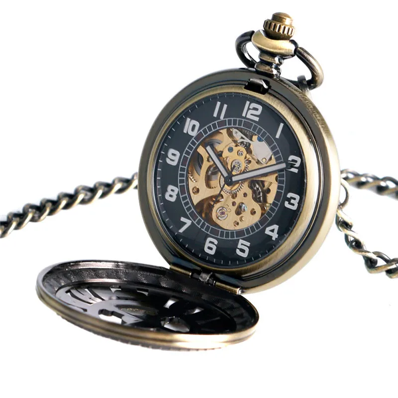 Vintage Bronze Poker Hollow Out Pocket Watch Men Women Automatic Mechanical Watches with Chain Skeleton Clock Pendant Chain Gift
Vintage Bronze Poker Hollow Out Pocket Watch Men Women Automatic Mechanical Watches with Chain Skeleton Clock Pendant Chain Gift