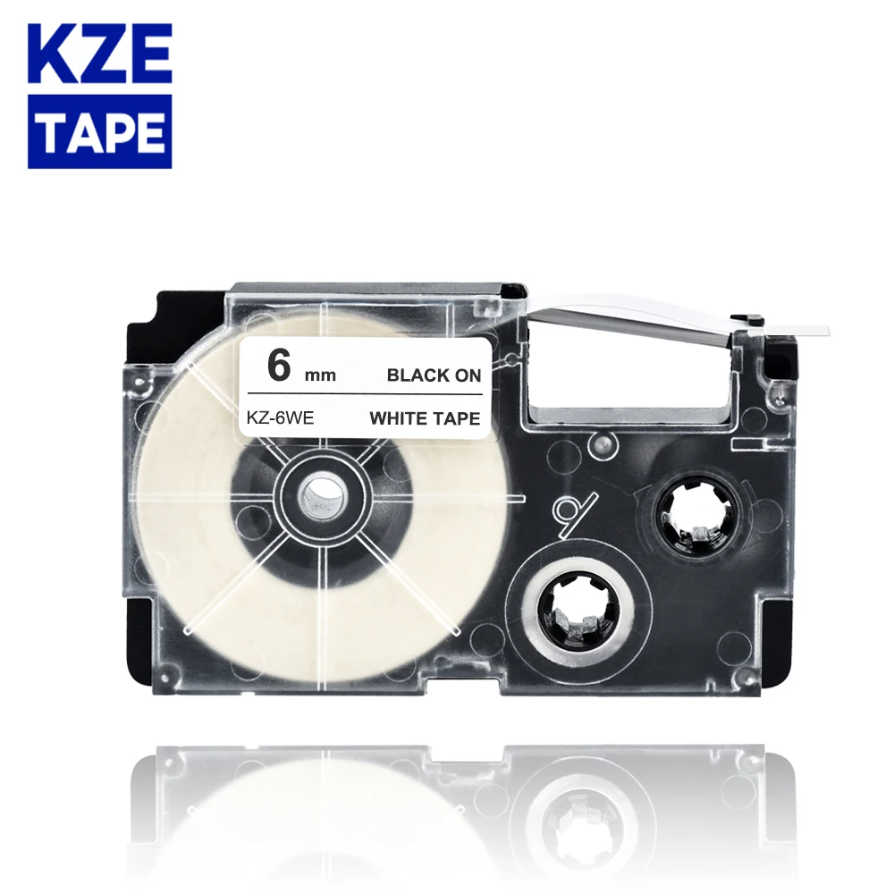 Casio Compatible of Label With XR-6WE Black On White Background Is Suitable For Kl-60 Kl-60 Sr Kl 120 Ez Label Machine
Casio Compatible of Label With XR-6WE Black On White Background Is Suitable For Kl-60 Kl-60 Sr Kl 120 Ez Label Machine