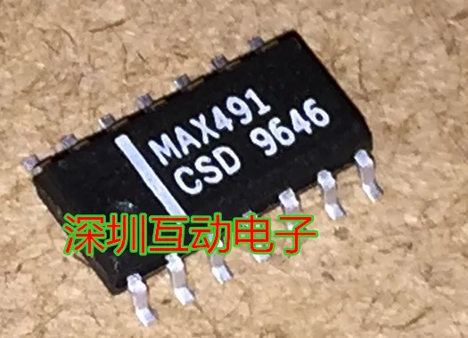 5pcs/lot MAX491CSD SOIC-14(3.9MM) // MAX491C 
5pcs/lot MAX491CSD SOIC-14(3.9MM) // MAX491C