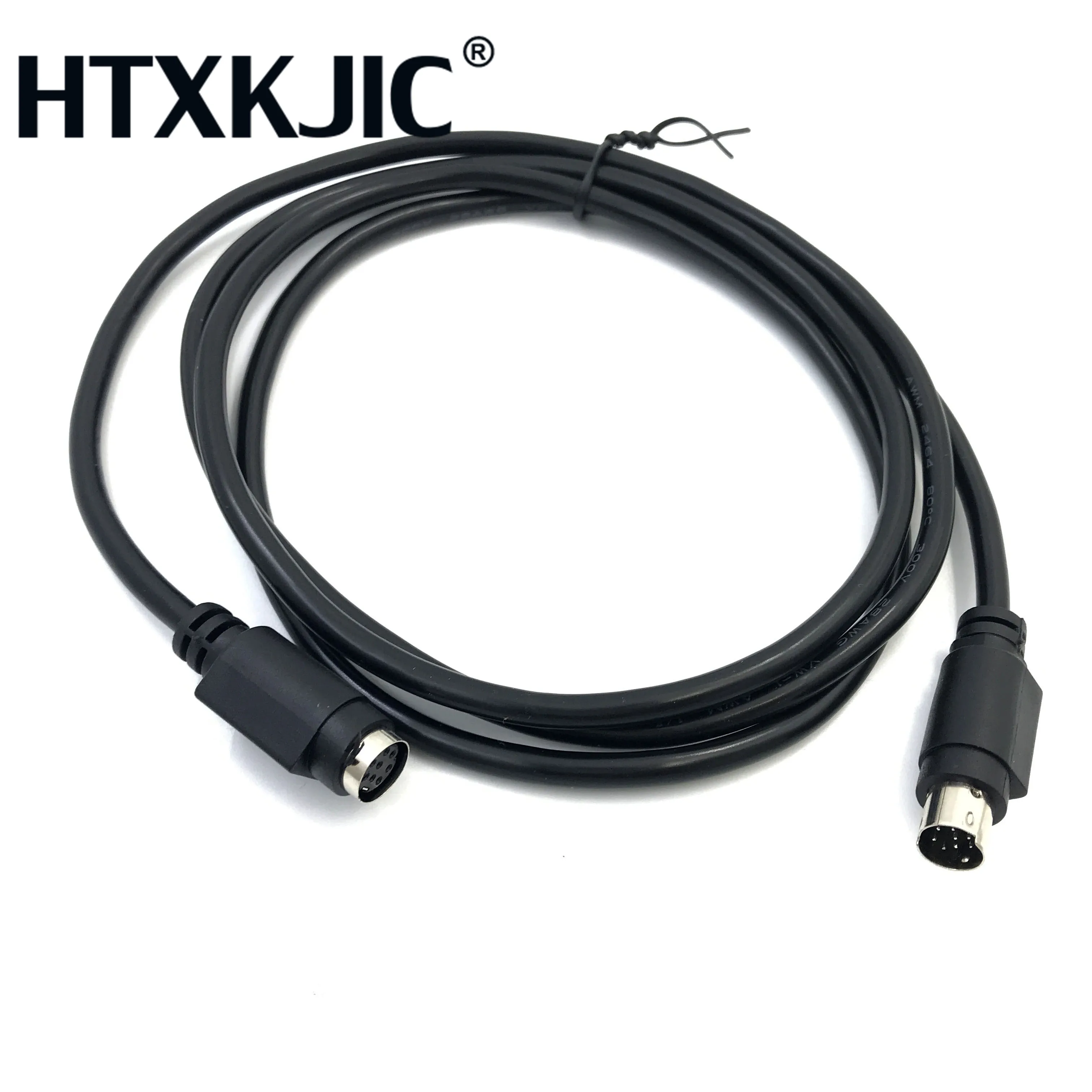 Кабель MD8 Mini Din 8 din pin штекер гнездо 1 5 м бежевый 3 2 м|Компьютерные кабели и разъемы| |