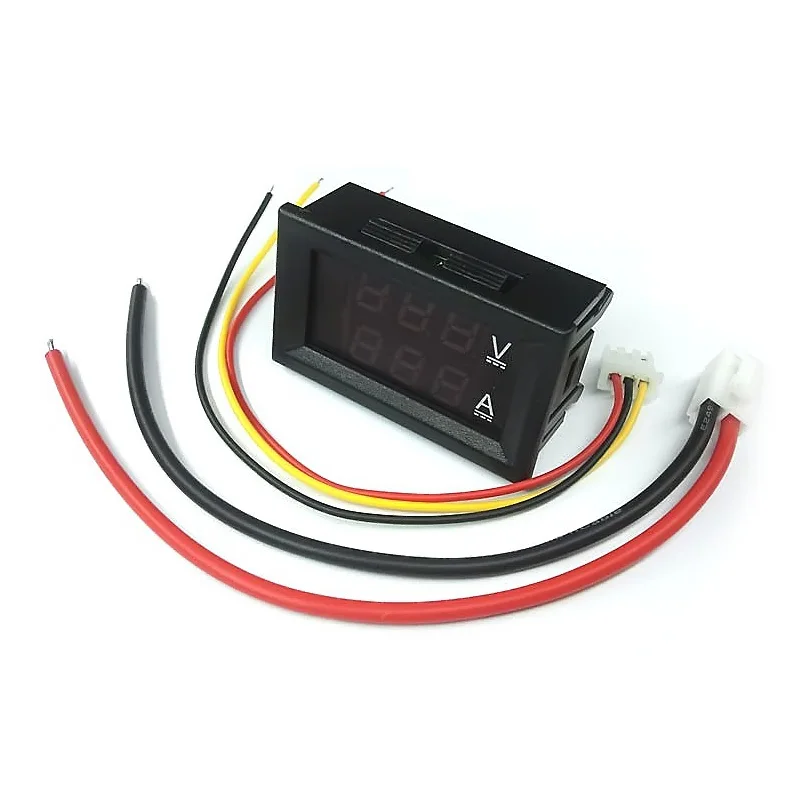 DC Dual display panel Meter Volt amp meter DC Double Color Blue/Red LED Voltmeter Ammeter DC 0-100V 10A Smart Home parts
DC Dual display panel Meter Volt amp meter DC Double Color Blue/Red LED Voltmeter Ammeter DC 0-100V 10A Smart Home parts