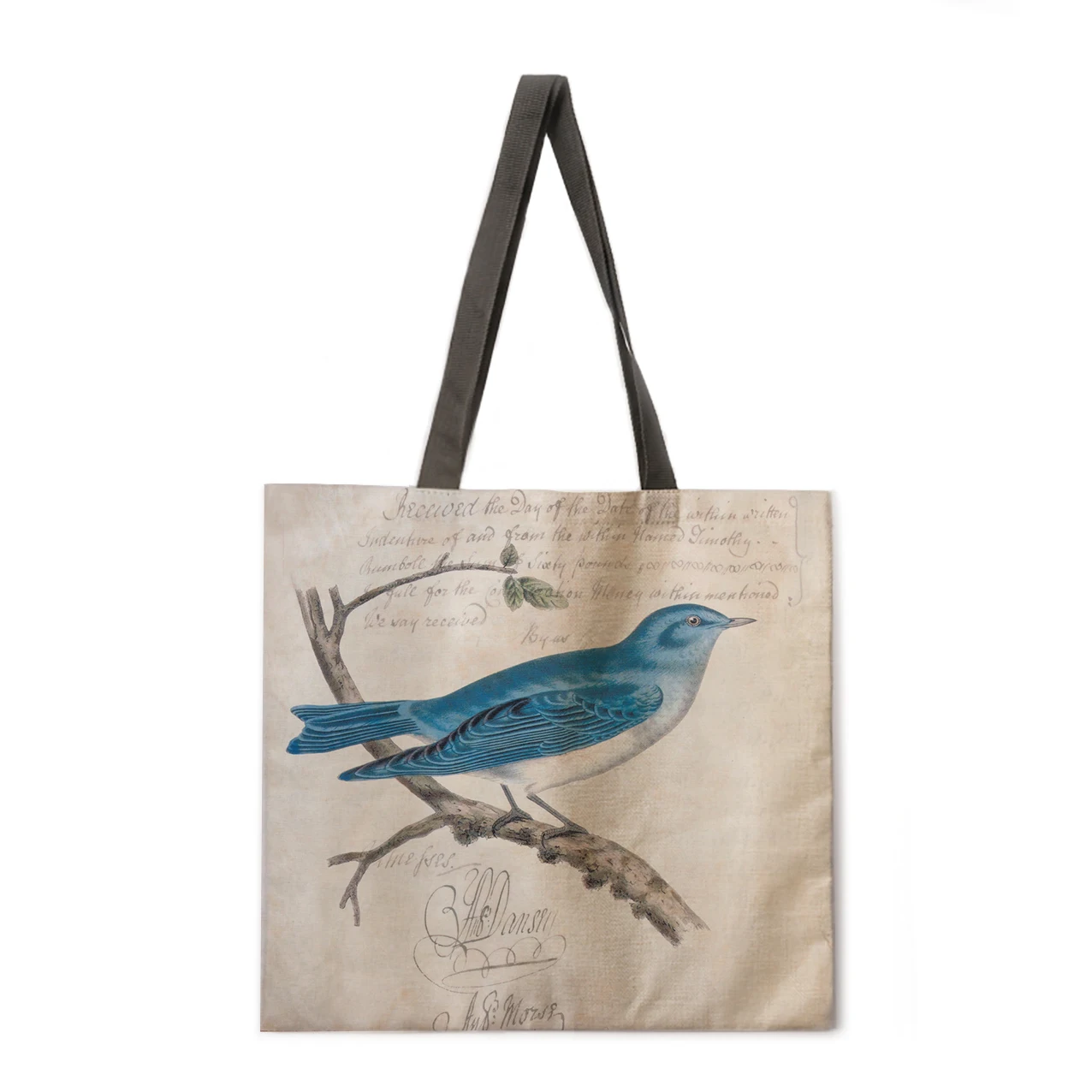Retro flower and bird printed linen casual handbag foldable one-shoulder shopping bag waterproof bag reusable ladies beach bag
Retro flower and bird printed linen casual handbag foldable one-shoulder shopping bag waterproof bag reusable ladies beach bag