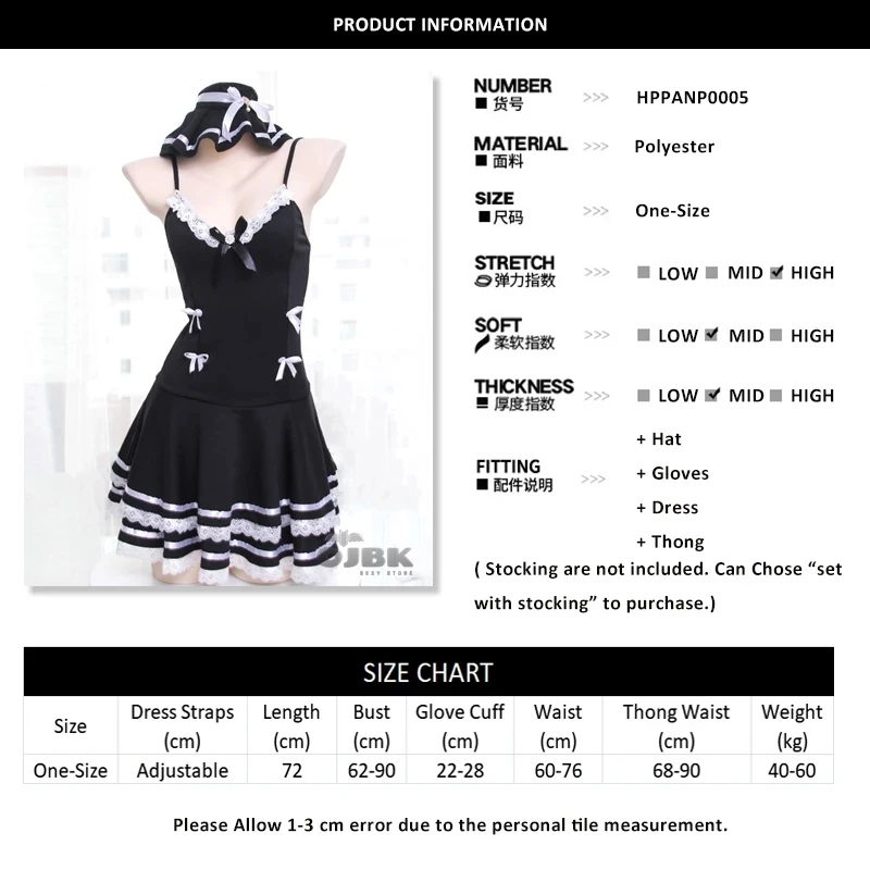 Sexy Apron Erotic Lolita Maid Cosplay Costume Cute Black Dress And Thong Anime Punk School Girl Gothic Outfit With Hat Gloves
Sexy Apron Erotic Lolita Maid Cosplay Costume Cute Black Dress And Thong Anime Punk School Girl Gothic Outfit With Hat Gloves