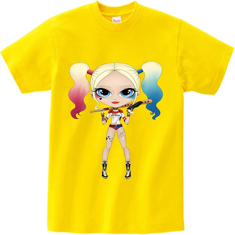 Детская футболка с коротким рукавом, с мультяшным принтом
Детская футболка с коротким рукавом, с мультяшным принтом