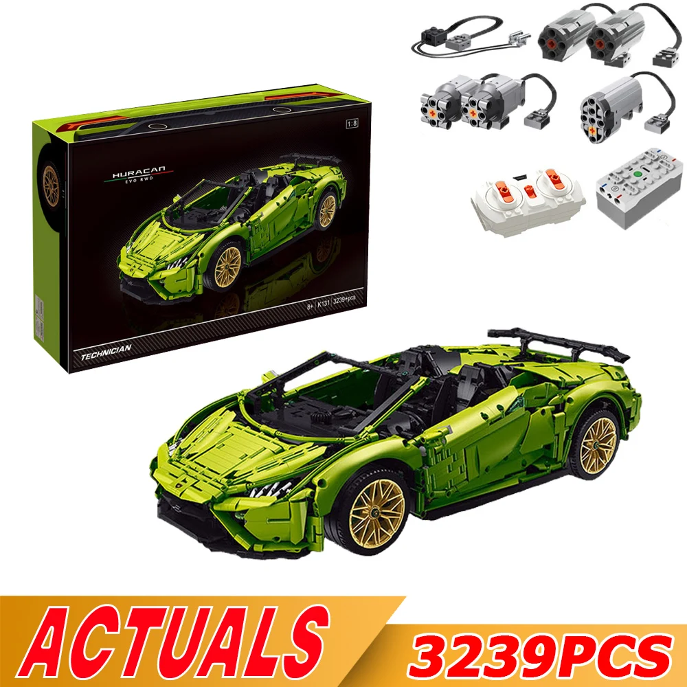 K131 3239PCS Moc High-Tech Series EV F12 Famous Sport Cars Building Blocks Creative Bricks Toys Children's Education Gifts
K131 3239PCS Moc High-Tech Series EV F12 Famous Sport Cars Building Blocks Creative Bricks Toys Children's Education Gifts