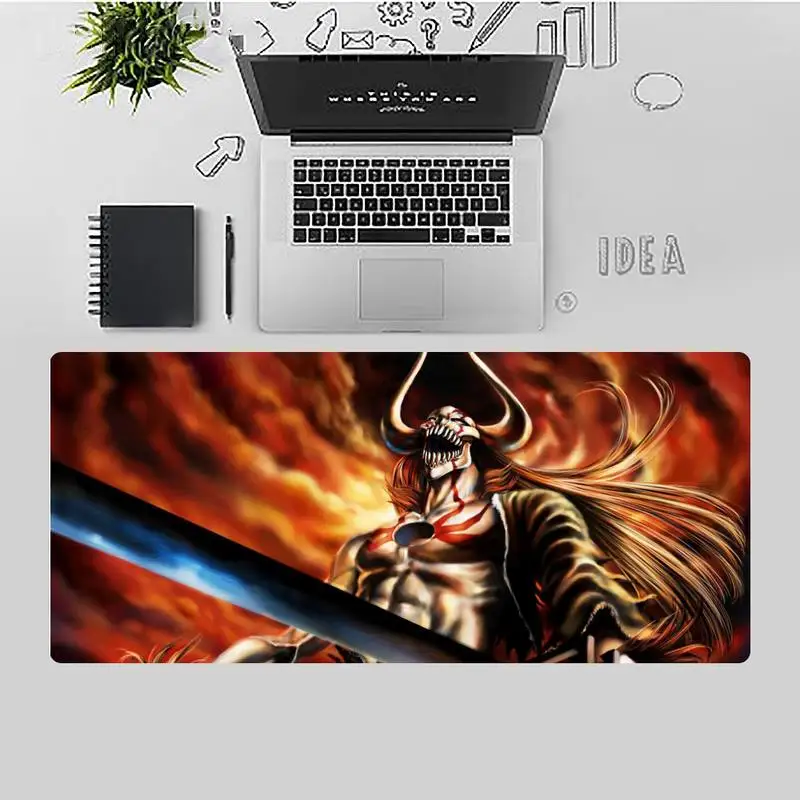 Bleach anime Ichigo Kurosaki Rubber Mouse Durable Desktop Mousepad X XL XXL Non-slip Cushion Thickness 2mm LockEdge equal LE
Bleach anime Ichigo Kurosaki Rubber Mouse Durable Desktop Mousepad X XL XXL Non-slip Cushion Thickness 2mm LockEdge equal LE