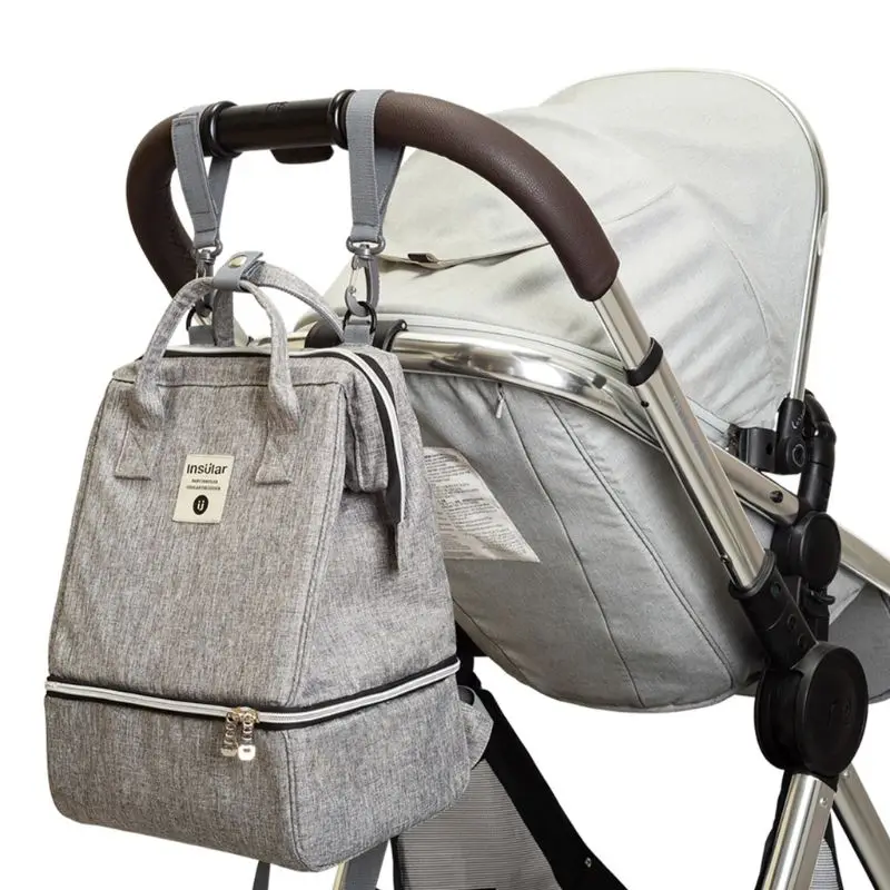 Baby Diaper Mummy Backpack Insulated Pocket Large Capacity Dual Layers Nappy Bag Q1QA
Baby Diaper Mummy Backpack Insulated Pocket Large Capacity Dual Layers Nappy Bag Q1QA