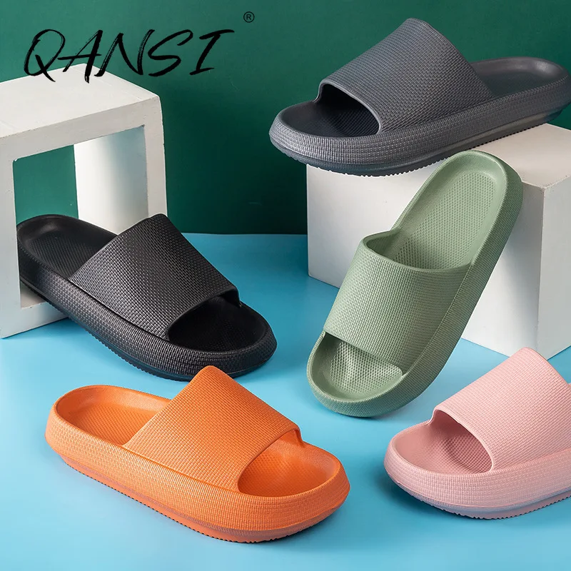 Summer Indoor Bathroom Couples Slippers Color Thick Bottom EVA Men Slippers New Casual Soft Bottom Non-slip Bath Shoes 2021
Summer Indoor Bathroom Couples Slippers Color Thick Bottom EVA Men Slippers New Casual Soft Bottom Non-slip Bath Shoes 2021