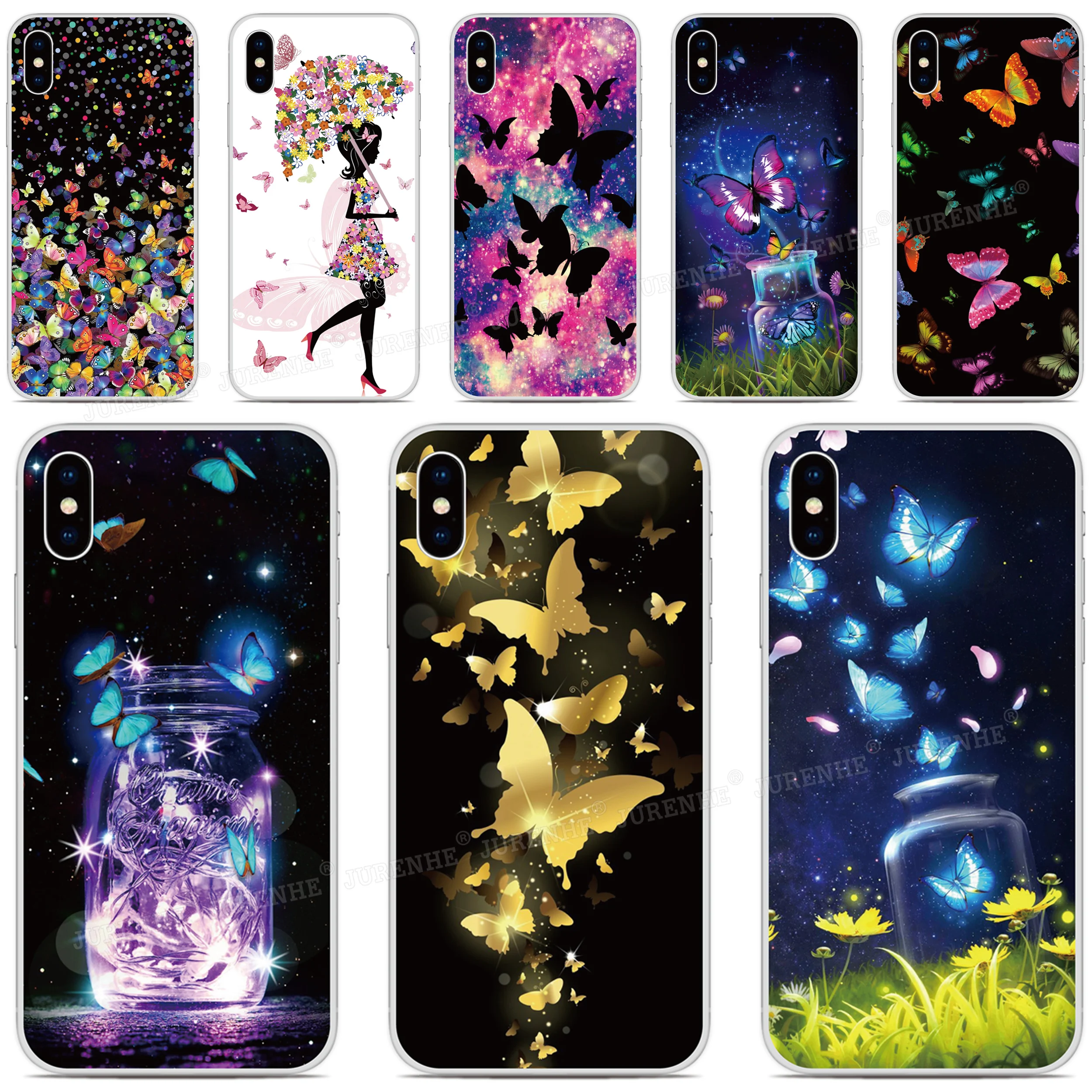 

Butterfly Cover For Wiko T50 T10 T3 Y52 Y82 Y81 Y51 Y62 Y61 Y50 Y60 Y80 View 5 Plus Life 3 4 Lite 2 Power U30 U20 U10 Phone Case