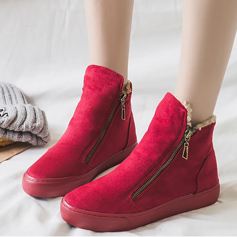 New Winter Snow Boots Women Winter Shoes Zip Warm Plush for Cold Winter Fashion Women's Boots Sweet Ladies Brand Ankle Botas
New Winter Snow Boots Women Winter Shoes Zip Warm Plush for Cold Winter Fashion Women's Boots Sweet Ladies Brand Ankle Botas