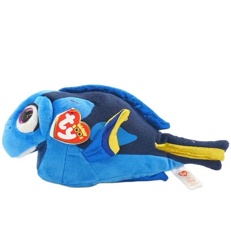 Ty Big Eyes Beanie Plush Stuffed Blue Fish Animal Collection Toys Doll Deep Sea Fish Birthday Christmas Gift 25CM 
Ty Big Eyes Beanie Plush Stuffed Blue Fish Animal Collection Toys Doll Deep Sea Fish Birthday Christmas Gift 25CM