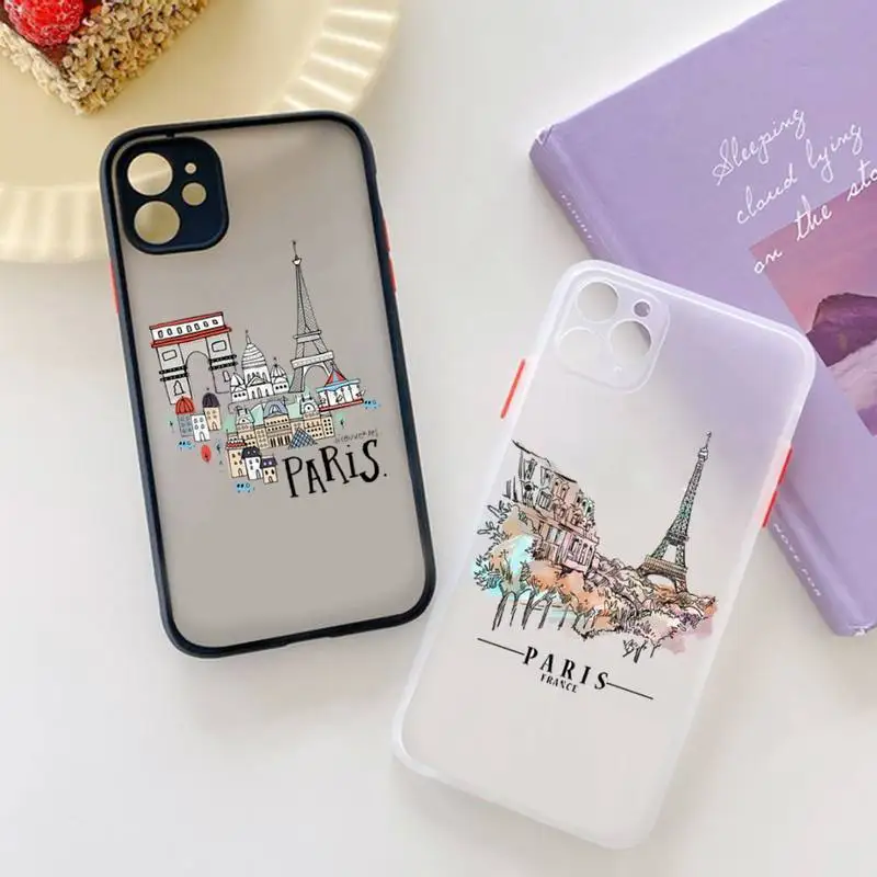 Eiffel Tower beautiful lanscape Phone Case matte transparent For iphone 7 8 11 12 plus mini x xs xr pro max cover
Eiffel Tower beautiful lanscape Phone Case matte transparent For iphone 7 8 11 12 plus mini x xs xr pro max cover
