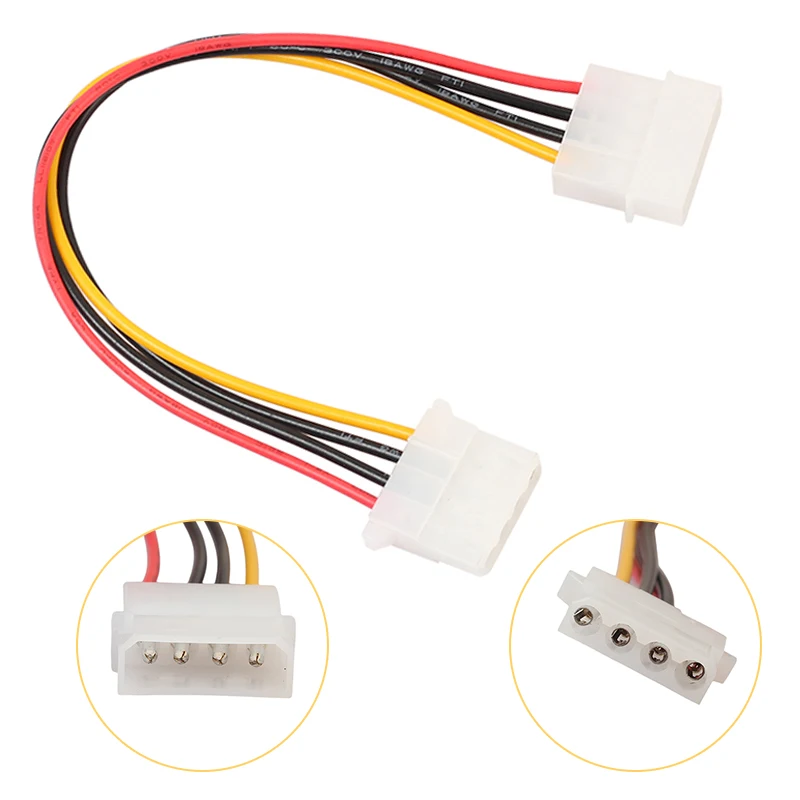 30PCS 4Pin IDE Power Cable 20cm 4 Pin Molex Male to Molex IDE Female Power Supply Splitter Adapter Cable
30PCS 4Pin IDE Power Cable 20cm 4 Pin Molex Male to Molex IDE Female Power Supply Splitter Adapter Cable