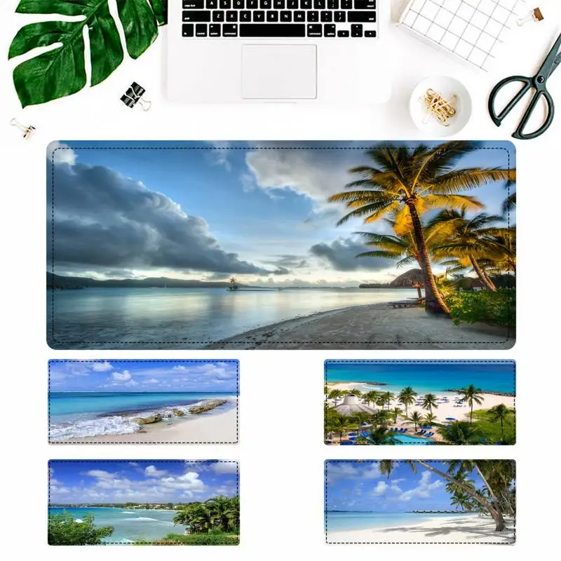 Hot Selling Beach Mouse Pad Laptop PC Computer Mause Pad Desk Mat For Big Gaming Mouse Mat For Overwatch/CS GO
Hot Selling Beach Mouse Pad Laptop PC Computer Mause Pad Desk Mat For Big Gaming Mouse Mat For Overwatch/CS GO