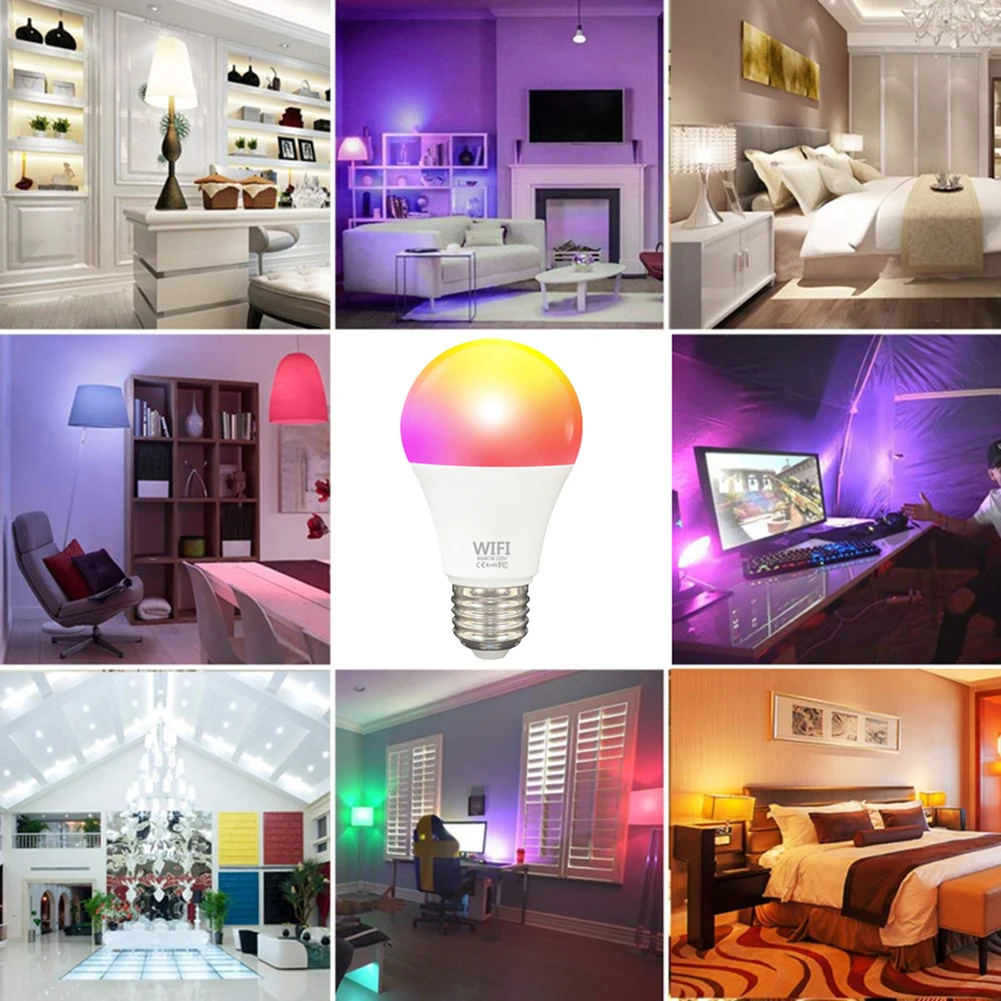 22LED WIFI Smart Bulb Voice Control Super Bright Dimmable Bulb E27 Night Light APP Operation for Google Smart Life APP
22LED WIFI Smart Bulb Voice Control Super Bright Dimmable Bulb E27 Night Light APP Operation for Google Smart Life APP
