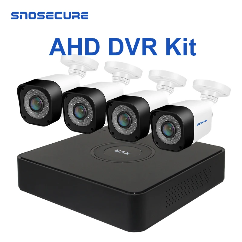 Система видеонаблюдения SNOSECURE 4 канала 720P/1080P AHD DVR|Система наблюдения| |