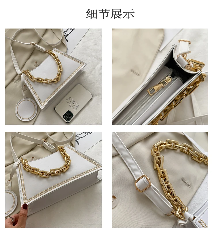 Simple Female Daily Clutch Hangbags Fashion Women PU Leather Crossbady Bag Ladies Chain Small Shoulder Bag Handbag Messenger Bag
Simple Female Daily Clutch Hangbags Fashion Women PU Leather Crossbady Bag Ladies Chain Small Shoulder Bag Handbag Messenger Bag