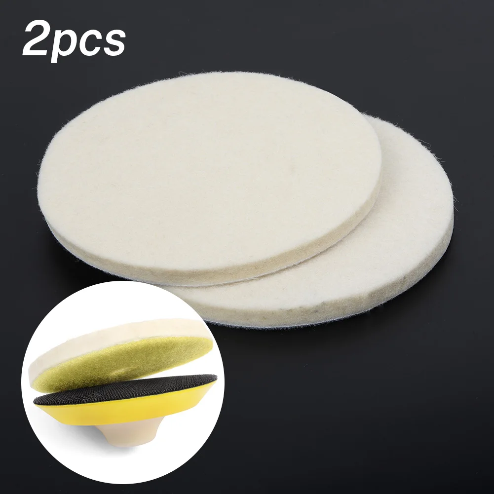2pcs 5 Inches Car Polish Pad Soft Wool Felt Polishing Pad Wheel For Glass Stainless Steel Car Body Machine Waxing Polisher
2pcs 5 Inches Car Polish Pad Soft Wool Felt Polishing Pad Wheel For Glass Stainless Steel Car Body Machine Waxing Polisher