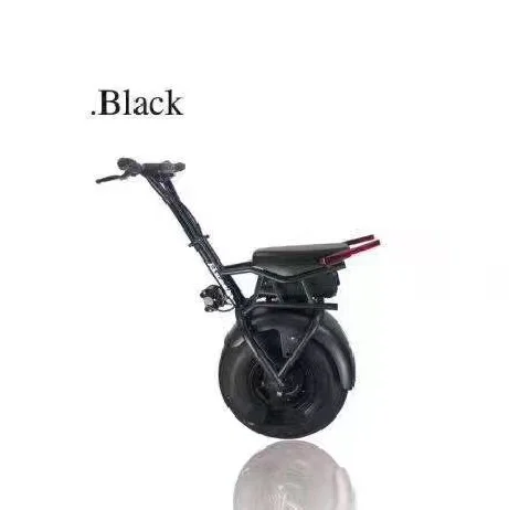 

2021 Hot Sale Big One Wheel Electric Unicycle 18inch Wheel 60v 25~30km/h Self Balancing Electric Motorcycle With Display Screen