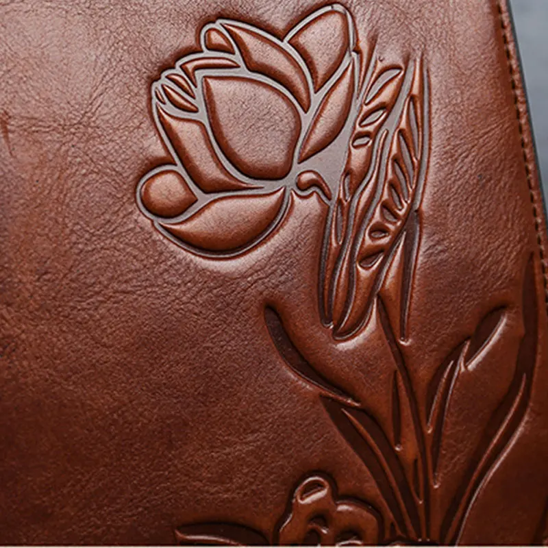 Cindoreen Women Handbag Flower Embossed Genuine Leather Retro Shoulder Bag Messenger bag for women
Cindoreen Women Handbag Flower Embossed Genuine Leather Retro Shoulder Bag Messenger bag for women