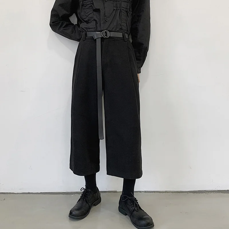 with wide Harajuku nine point pants, Hong Kong style pants, baggy and handsome Xian's loose straight tube, men's Korean version
with wide Harajuku nine point pants, Hong Kong style pants, baggy and handsome Xian's loose straight tube, men's Korean version