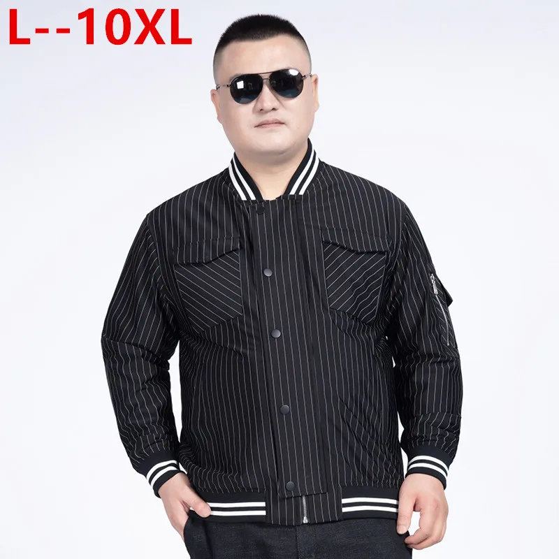 Бейсбольная куртка 10XL Весна 8XL Осенняя Повседневная однотонная Модная тонкая мужская куртка-бомбер на молнии мужская Тонкая куртка-пилот
Бейсбольная куртка 10XL Весна 8XL Осенняя Повседневная однотонная Модная тонкая мужская куртка-бомбер на молнии мужская Тонкая куртка-пилот